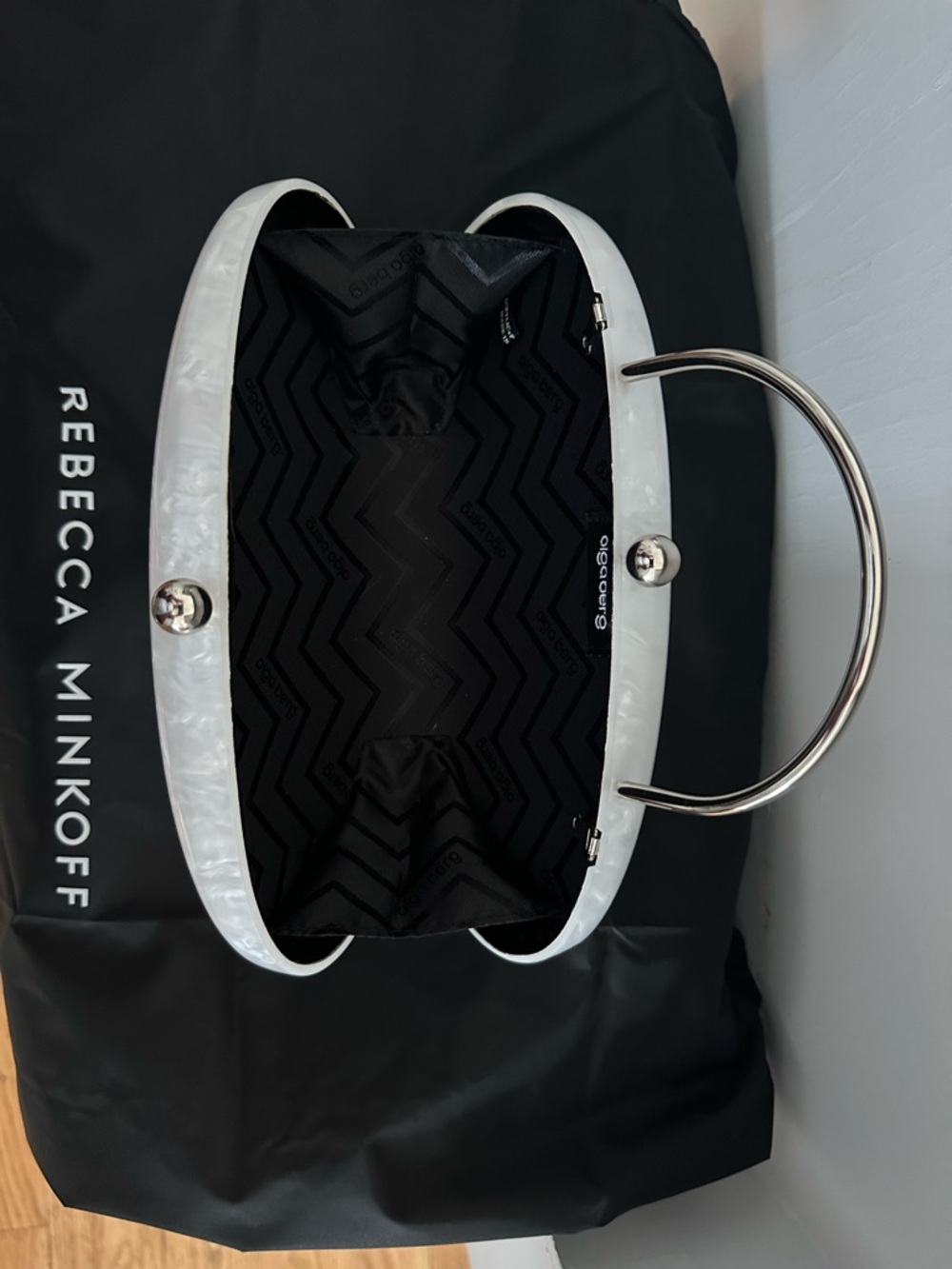 Olga berg “Imelda” top handle bag - Picture 3 of 3